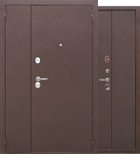 Входная дверь 7,5 см ГАРДА металл-металл 1300*2050 Антик медь