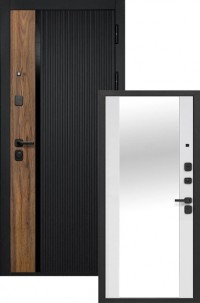 Входная дверь Кантри эмалит белый зеркало Эмалит белый Входная дверь Кантри эмалит белый зеркало Эмалит белый