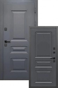 Входная дверь Luxor Термо Классика Муар 7024 Сатин графит Сатин графит