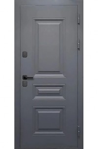 Входная дверь Luxor Термо Классика Муар 7024 Сатин графит 