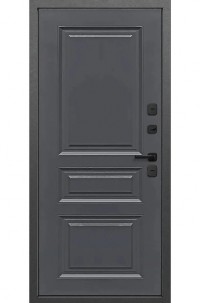 Входная дверь Luxor Термо Классика Муар 7024 Сатин графит 