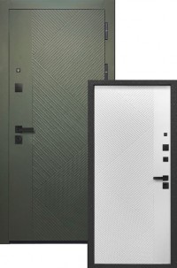 Входная дверь SMART 1 Эмалит белый