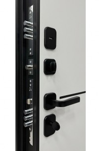 Входная дверь 10 см 2МДФ Графит Белуччи 