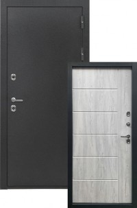 Входная дверь Страж ДС 3К Тепло 7024 Барс Граф белый