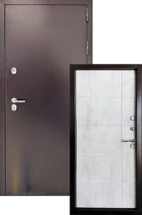 Входная дверь Страж ДС 3К Тепло Бетон серый