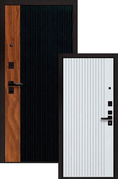 Входная дверь Берлога Тринити УП Энигма Белый Входная дверь Берлога Тринити УП Энигма Белый