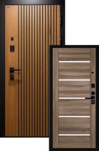 Входная дверь Тринити УП Калипсо Александра Орех американский темный Входная дверь Тринити УП Калипсо Александра Орех американский темный