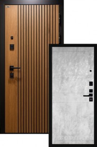 Входная дверь Тринити УП Калипсо Марвин Бетон светлый