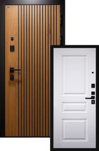 Входная дверь Тринити УП Калипсо Оливер Белое дерево