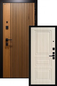 Входная дверь Тринити УП Калипсо Скиф Филадельфия крем