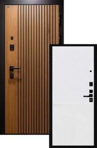 Входная дверь Тринити УП Калипсо Султан Эмалит арктик белый