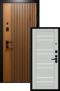 Входная дверь Тринити УП Калипсо Тина-2 Серый винил Входная дверь Тринити УП Калипсо Тина-2 Серый винил