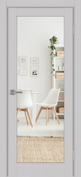 Межкомнатная дверь ДГ 49 Пепельный