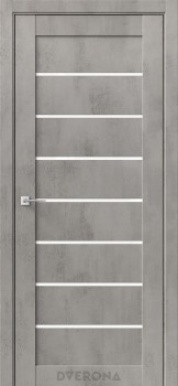 Межкомнатная дверь Альфа Бетон грей
