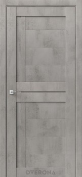 Межкомнатная дверь Дельта ДГ Бетон грей