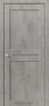 Межкомнатная дверь Омега ДГ Бетон грей