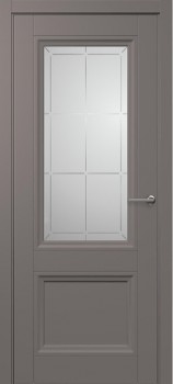 Межкомнатная дверь Модерн Графит матовый