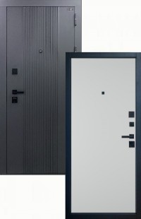 Входная дверь Balance Twin 3К Niuta Emalex steel