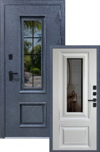 Входная дверь Termo Vetro Белый матовый Входная дверь Termo Vetro Белый матовый