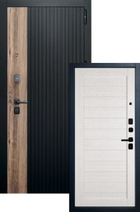 Входная дверь Balance DUO 3К Атум 6 Bianco